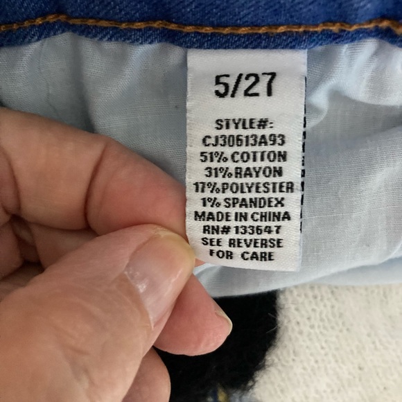 Celebrity Pink Denim Shorts 5/27 Blue Jeans Sexy. 
Very good condition - Picture 4 of 4